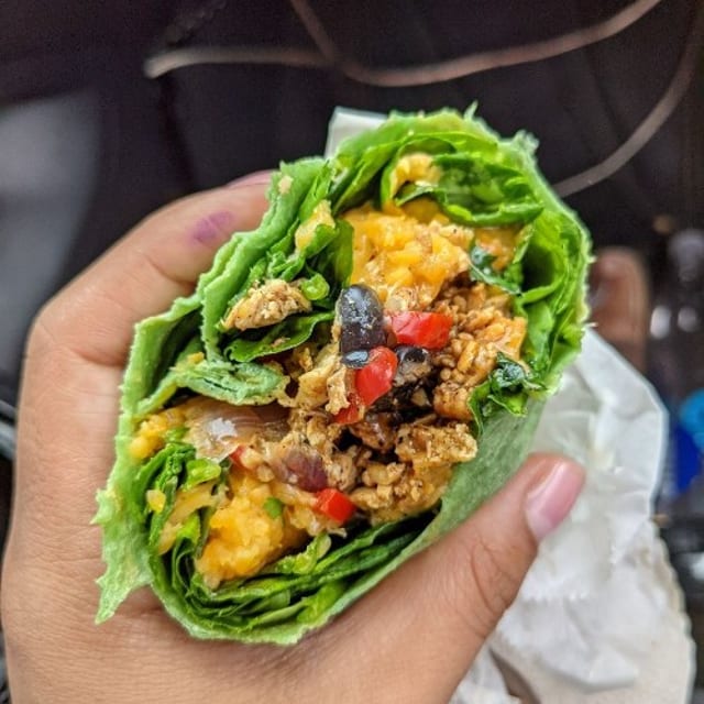 Fajita Chicken Wrap.