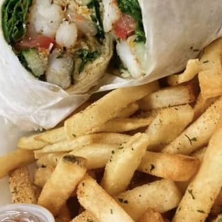 Honey Garlic Shrimp Wrap